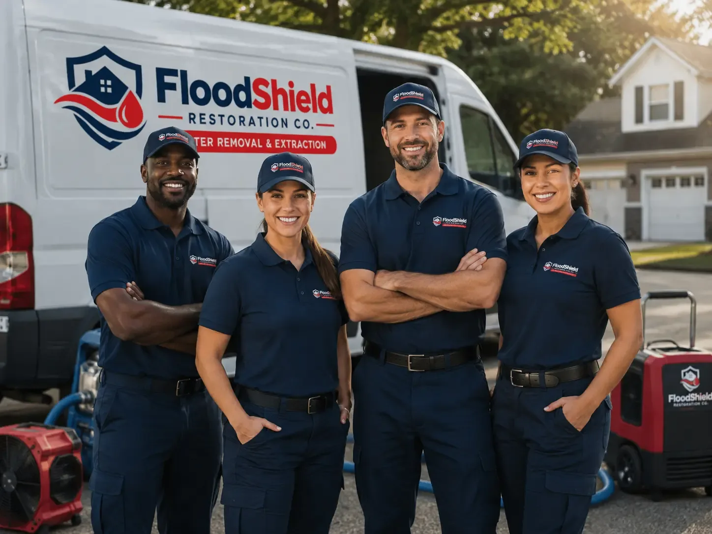 Flood Damage Restoration company in Red House, VA